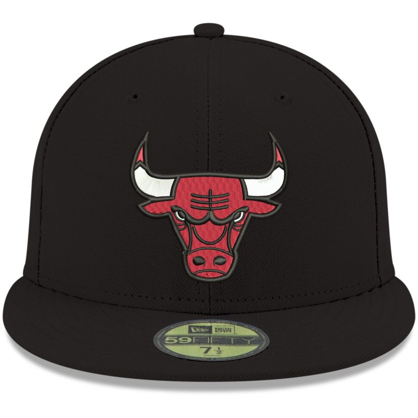 NBA Chicago Bulls Official Team Color 59FIFTY Fitted Hat