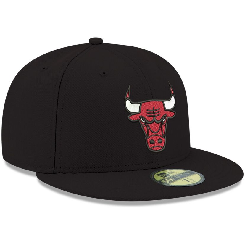 NBA Chicago Bulls Official Team Color 59FIFTY Fitted Hat