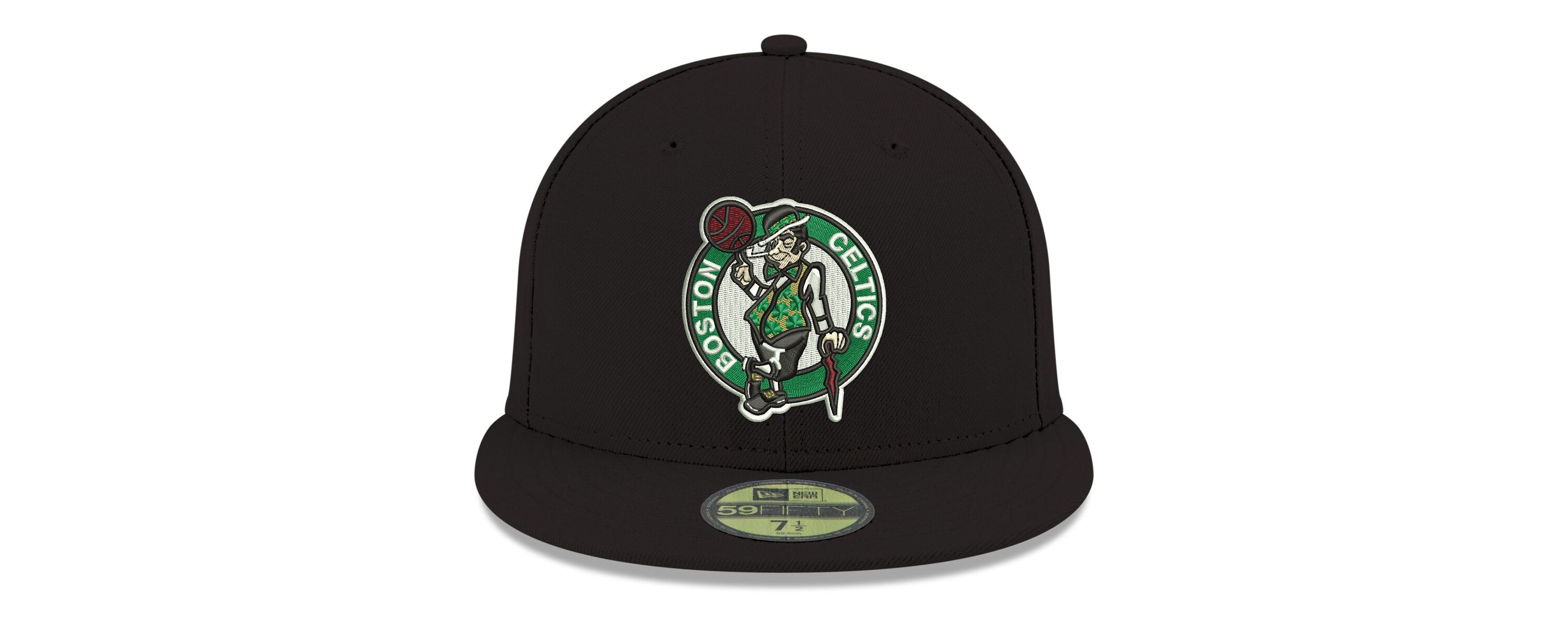 NBA Boston Celtics Official Team Color 59FIFTY Fitted Hat