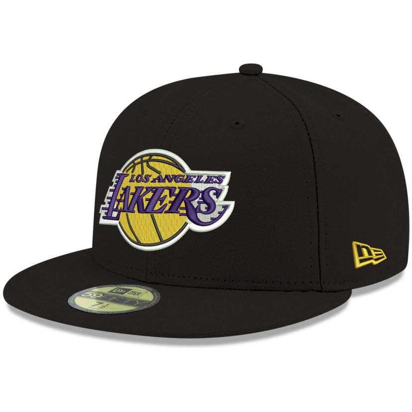 NBA Los Angeles Lakers Official Team Color 59FIFTY Fitted Hat