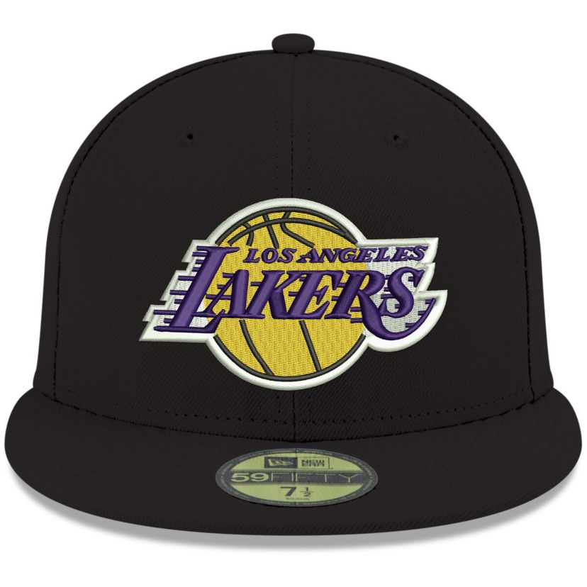 NBA Los Angeles Lakers Official Team Color 59FIFTY Fitted Hat