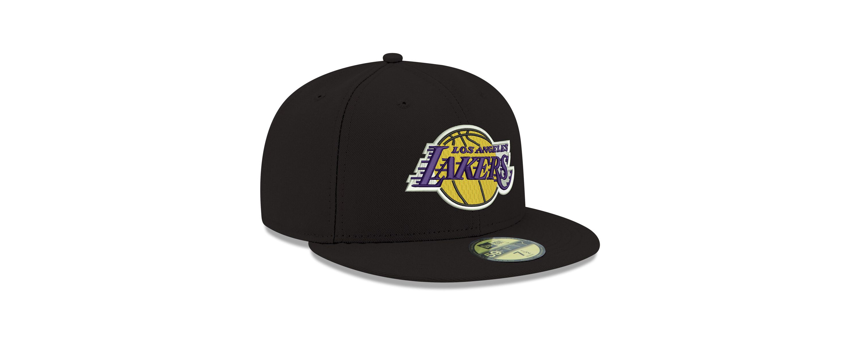 NBA Los Angeles Lakers Official Team Color 59FIFTY Fitted Hat