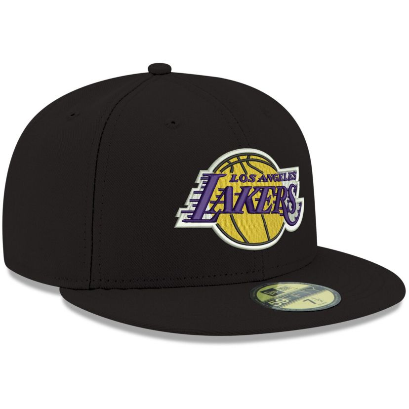 NBA Los Angeles Lakers Official Team Color 59FIFTY Fitted Hat