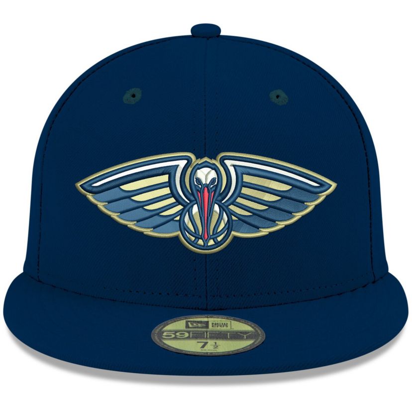 NBA New Orleans Pelicans Official Team Color 59FIFTY Fitted Hat