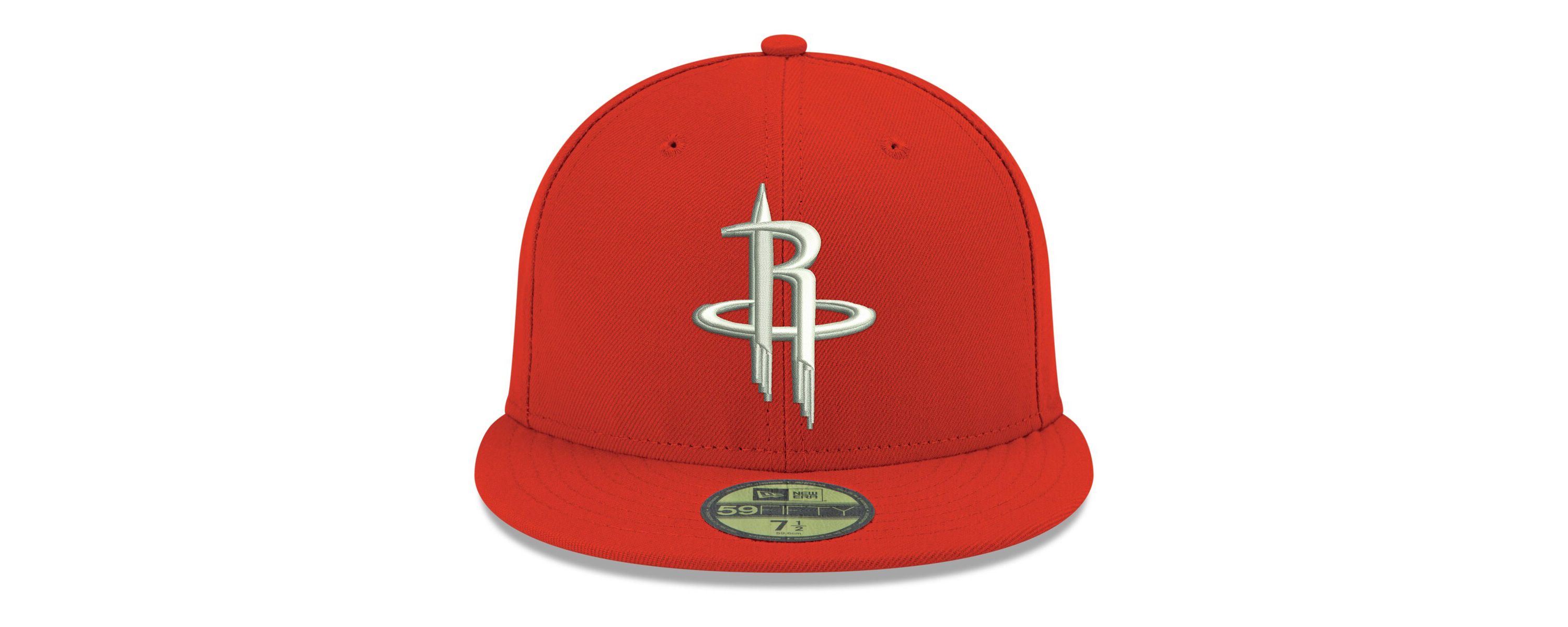 NBA Houston Rockets Official Team Color 59FIFTY Fitted Hat