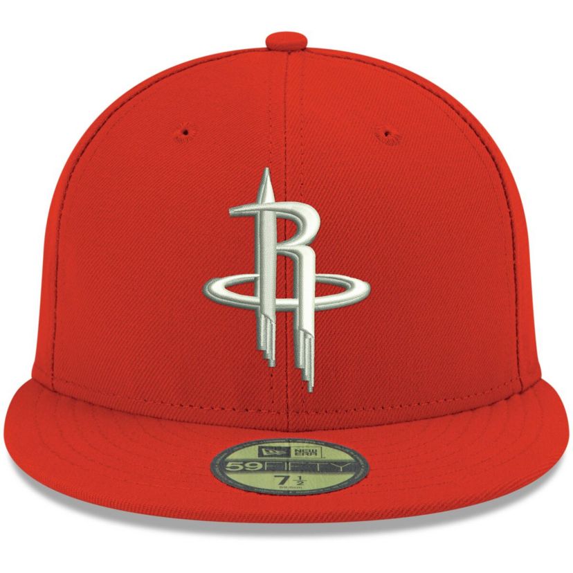NBA Houston Rockets Official Team Color 59FIFTY Fitted Hat