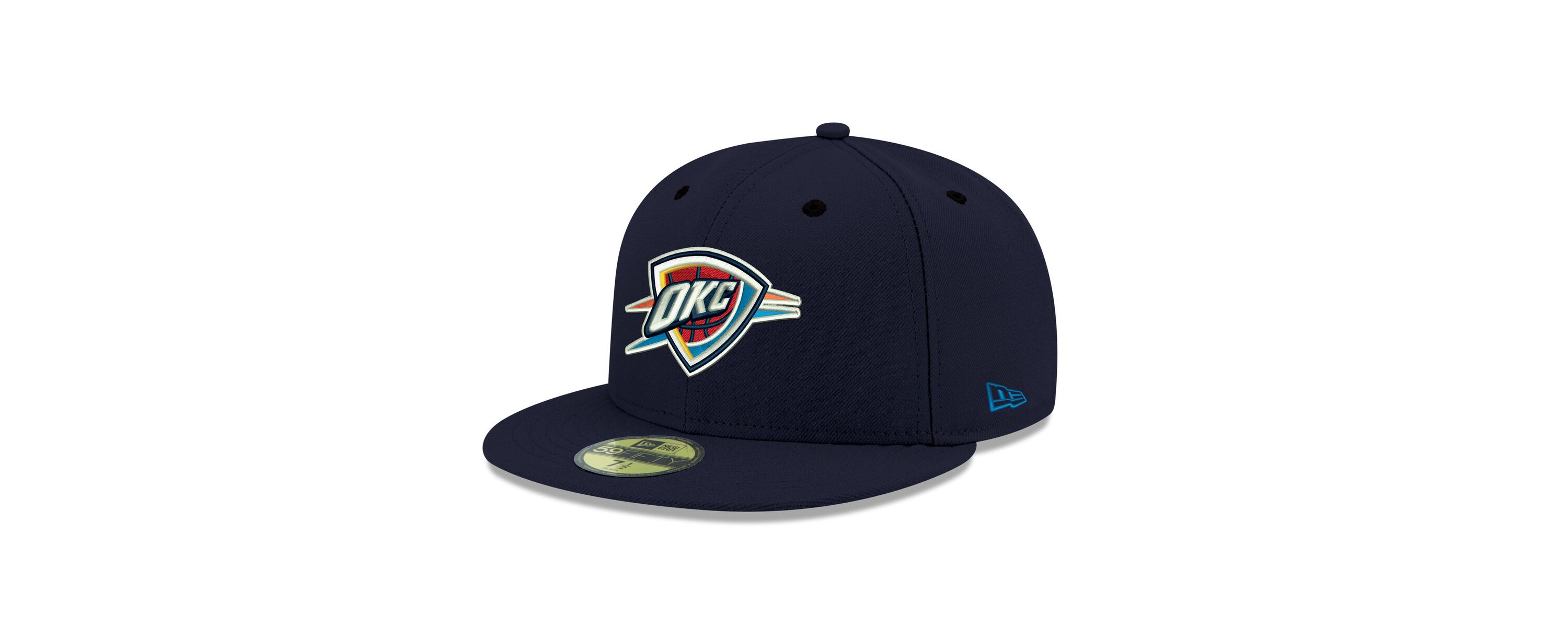NBA Oklahoma City Thunder Official Team Color 59FIFTY Fitted Hat