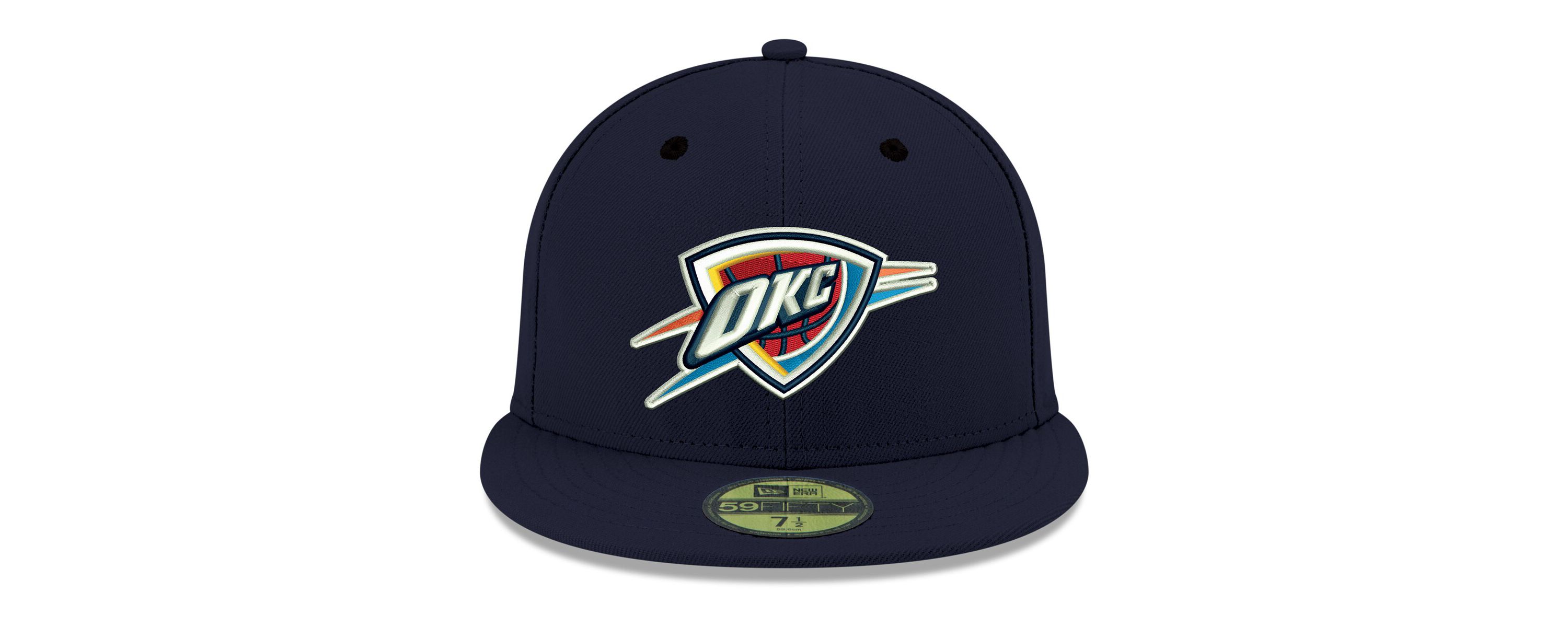 NBA Oklahoma City Thunder Official Team Color 59FIFTY Fitted Hat