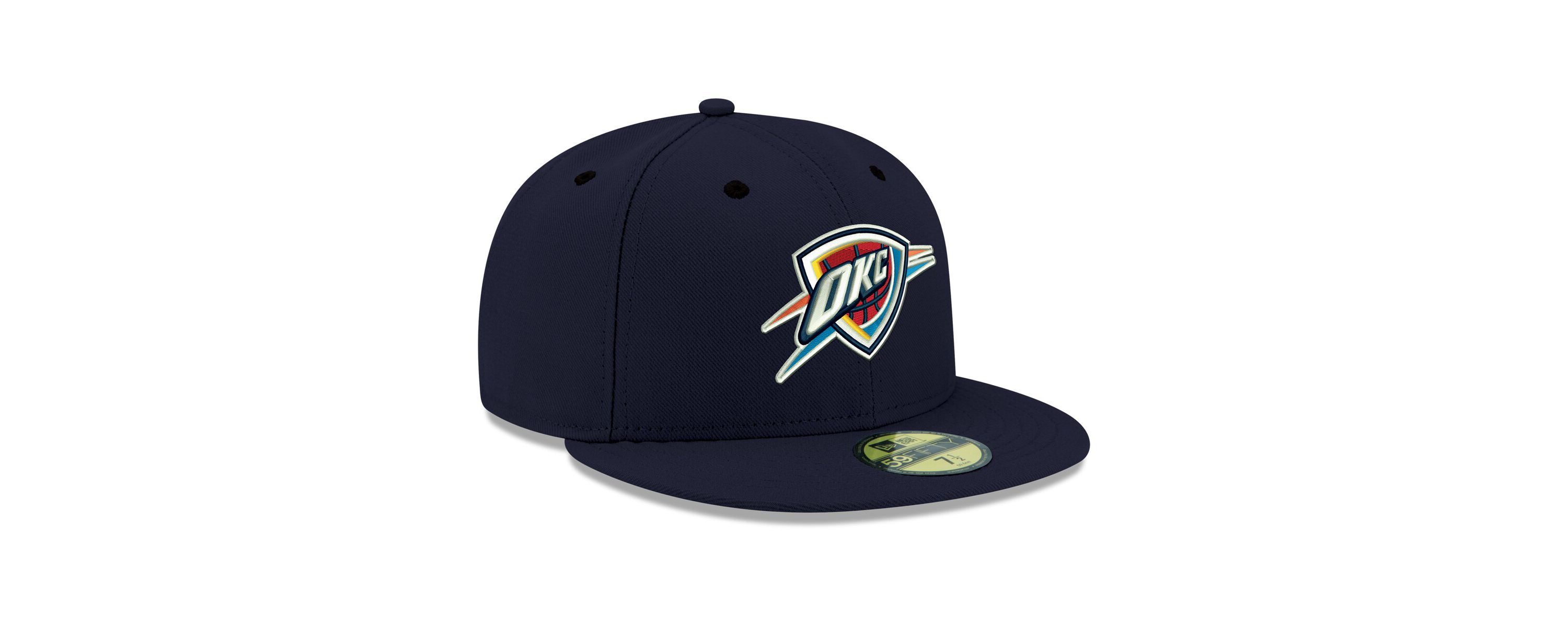 NBA Oklahoma City Thunder Official Team Color 59FIFTY Fitted Hat