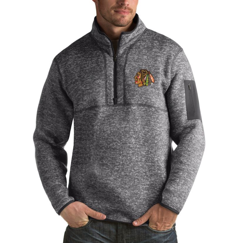NHL Chicago Blackhawks Fortune 1/2-Zip Pullover Jacket