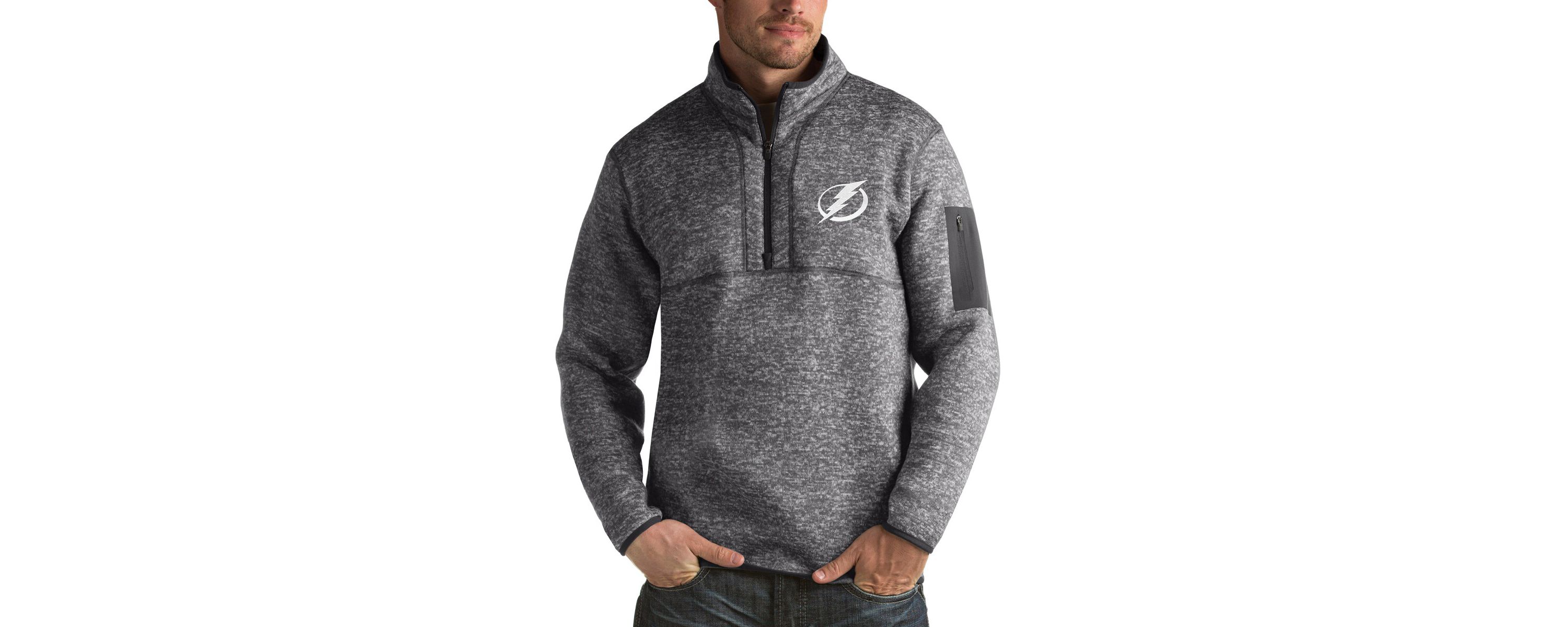 NHL Tampa Bay Lightning Fortune 1/2-Zip Pullover Jacket