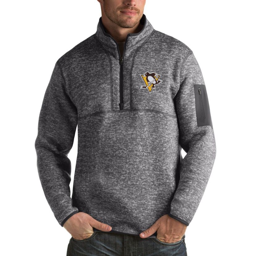 NHL Pittsburgh Penguins Fortune 1/2-Zip Pullover Jacket