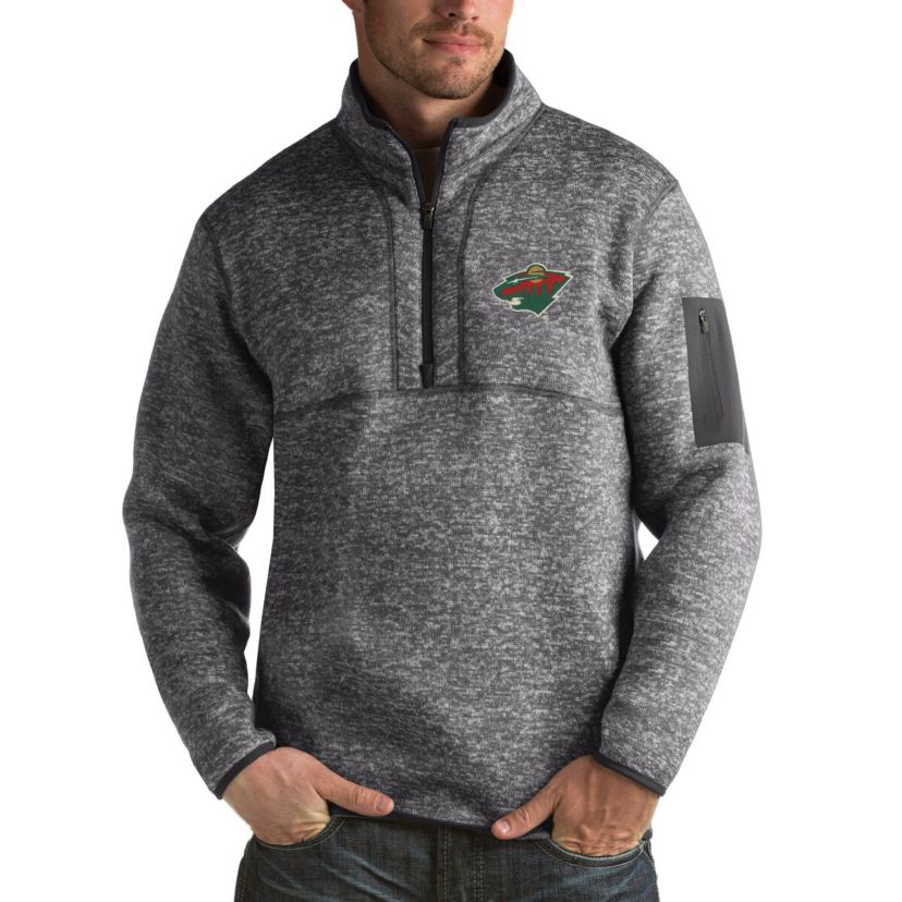 NHL Minnesota Wild Fortune 1/2-Zip Pullover Jacket