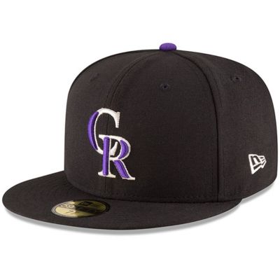 New Era Men's MLB Colorado Rockies Authentic Collection On Field 59FIFTY Structured Hat