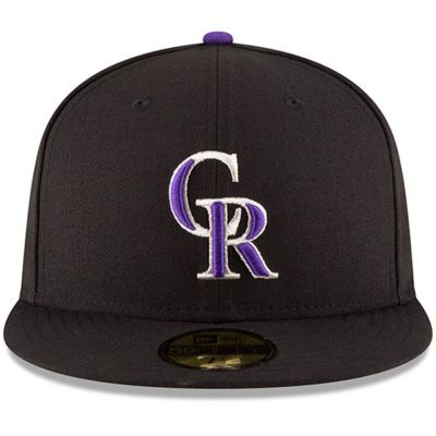 MLB Colorado Rockies Authentic Collection On Field 59FIFTY Structured Hat