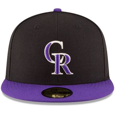 MLB Colorado Rockies Authentic Collection On Field 59FIFTY Structured Hat