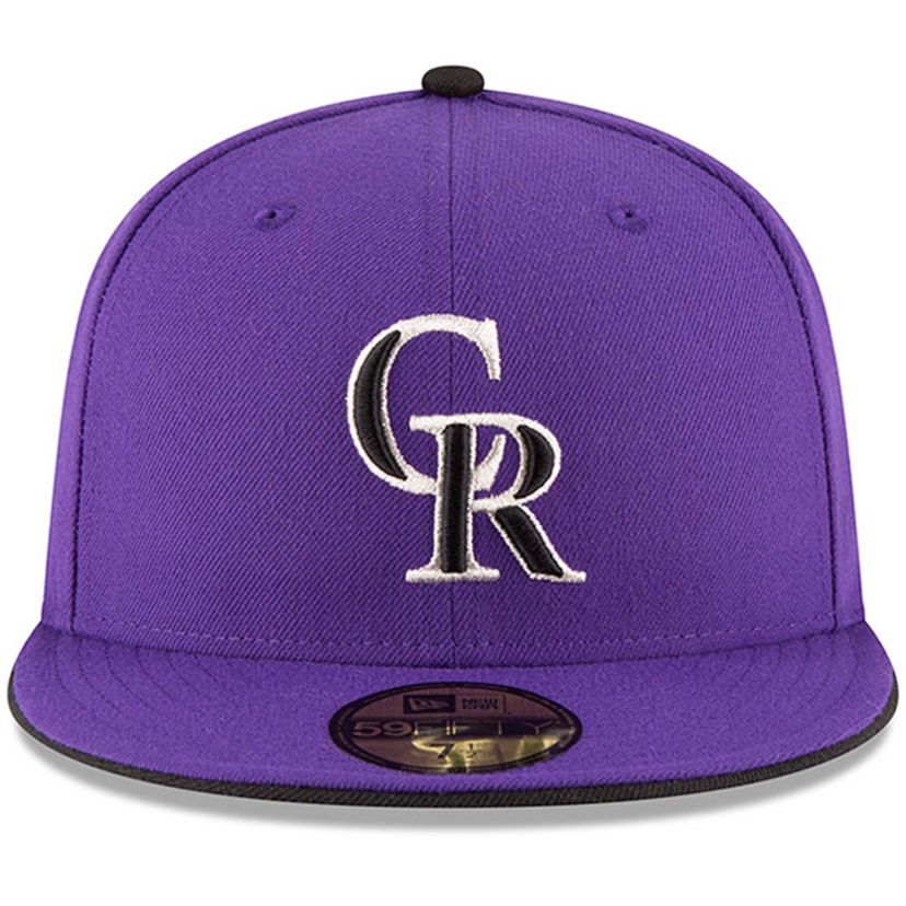 MLB Colorado Rockies Authentic Collection On Field 59FIFTY Structured Hat