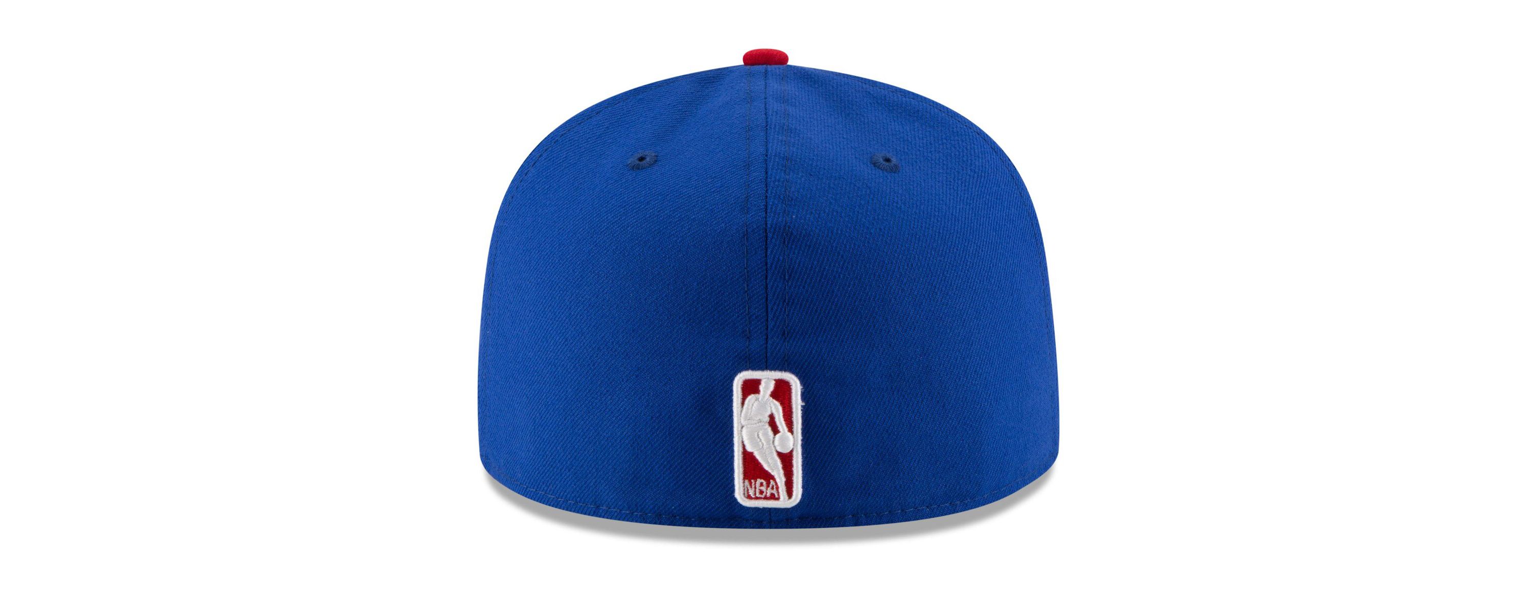 NBA Royal/Red Philadelphia 76ers Official Team Color 2Tone 59FIFTY Fitted Hat