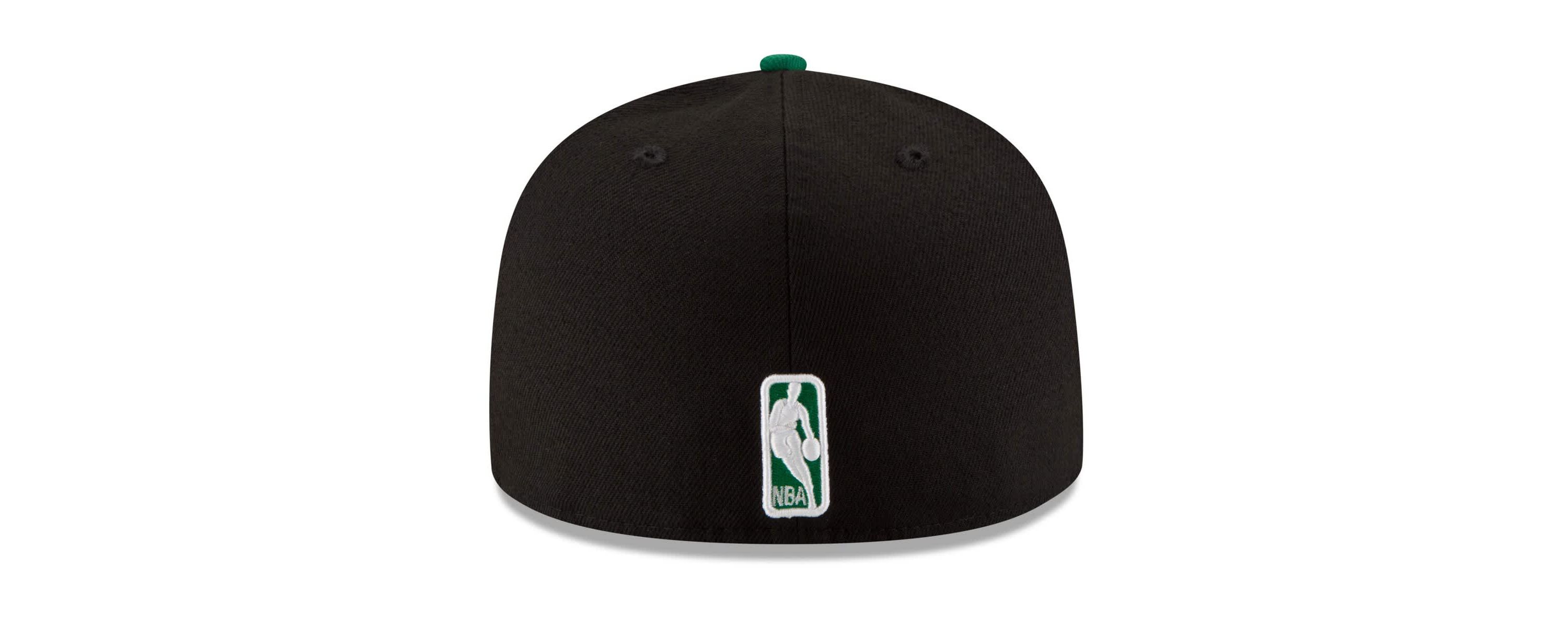 NBA Black/Green Boston Celtics Official Team Color 2Tone 59FIFTY Fitted Hat