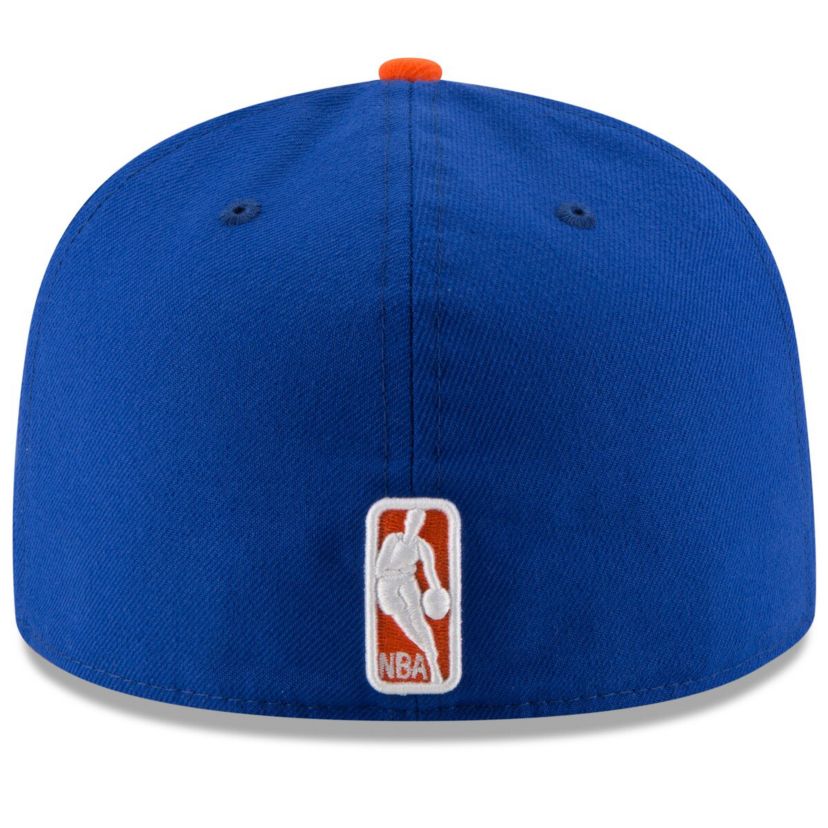 NBA Royal/Orange New York Knicks Official Team Color 2Tone 59FIFTY Fitted Hat