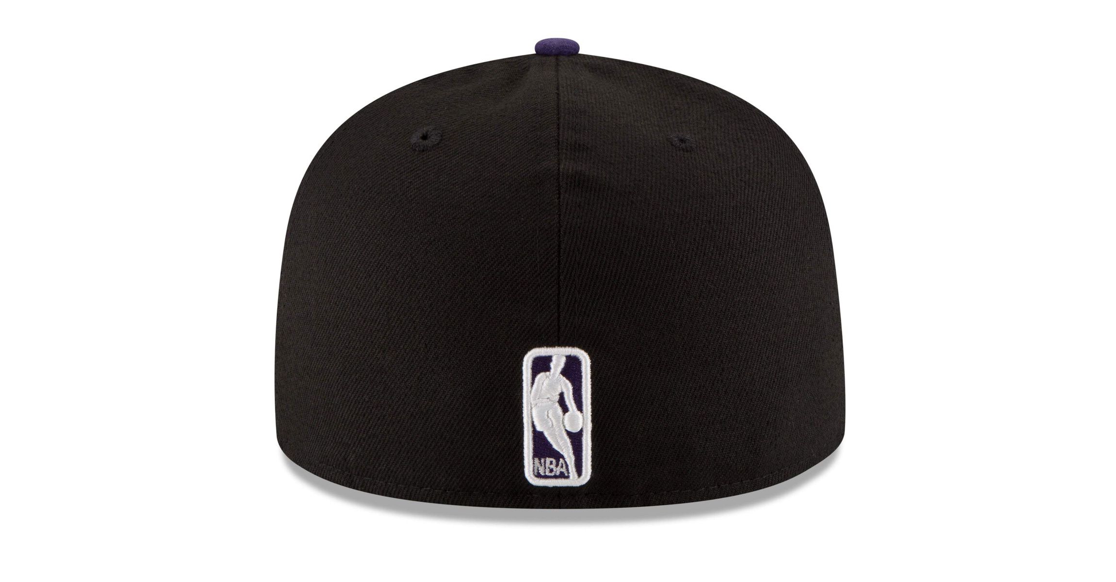 NBA Black/Purple Los Angeles Lakers Official Team Color 2Tone 59FIFTY Fitted Hat