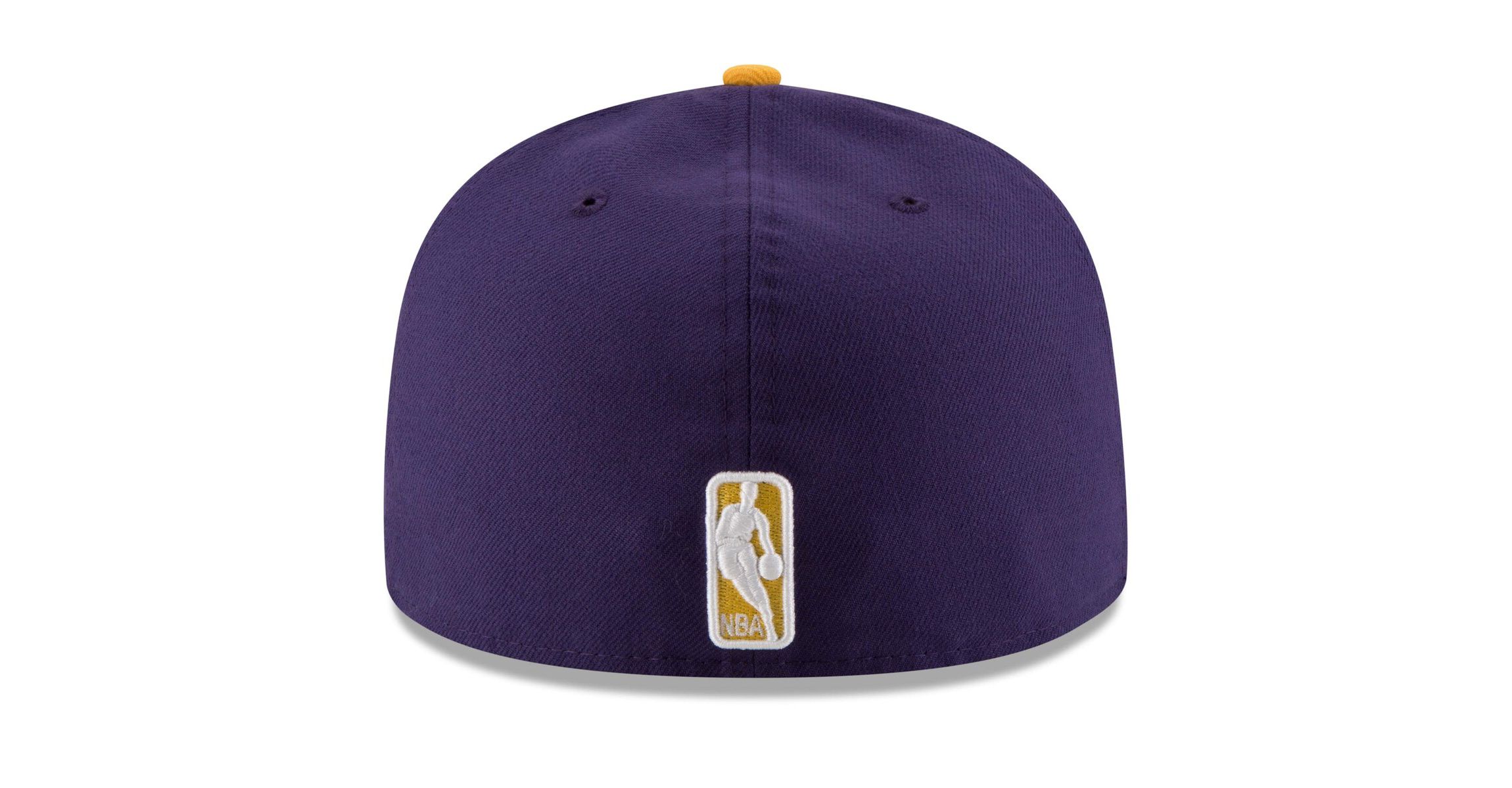 NBA Purple/Gold Los Angeles Lakers Official Team Color 2Tone 59FIFTY Fitted Hat