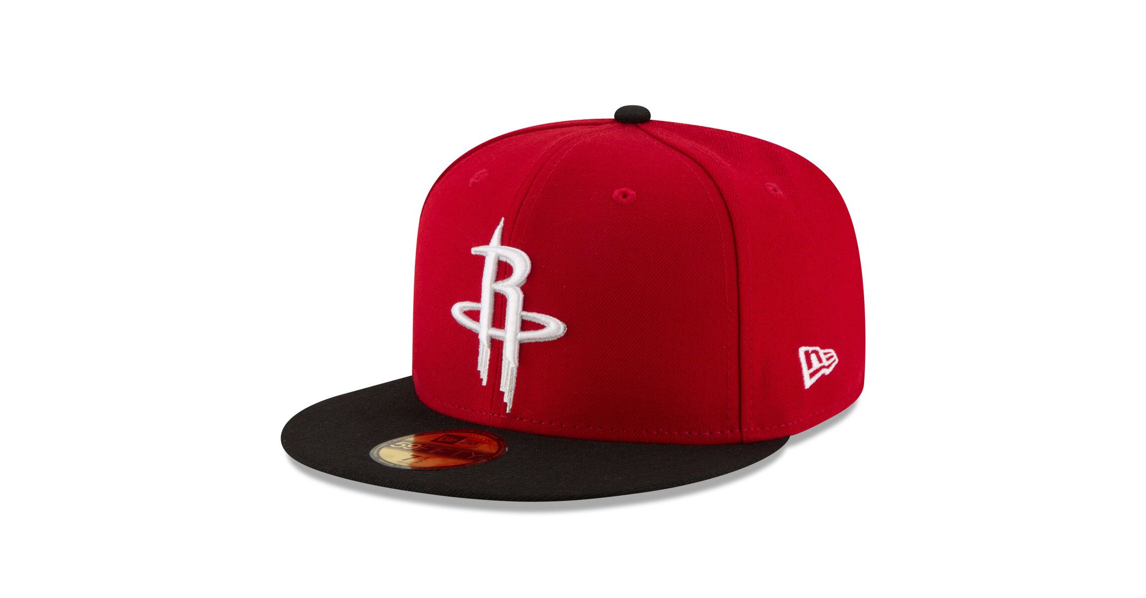 NBA Red/Black Houston Rockets Official Team Color 2Tone 59FIFTY Fitted Hat