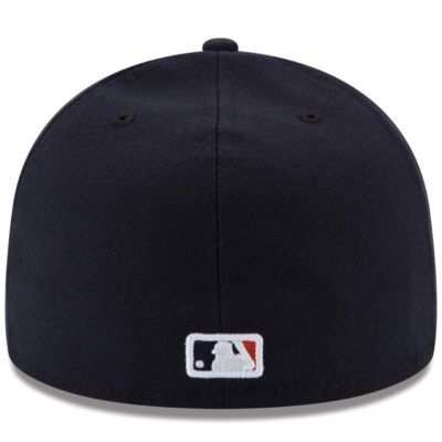 MLB Navy/Orange Houston Astros Road Authentic Collection On Field 59FIFTY Performance Fitted Hat