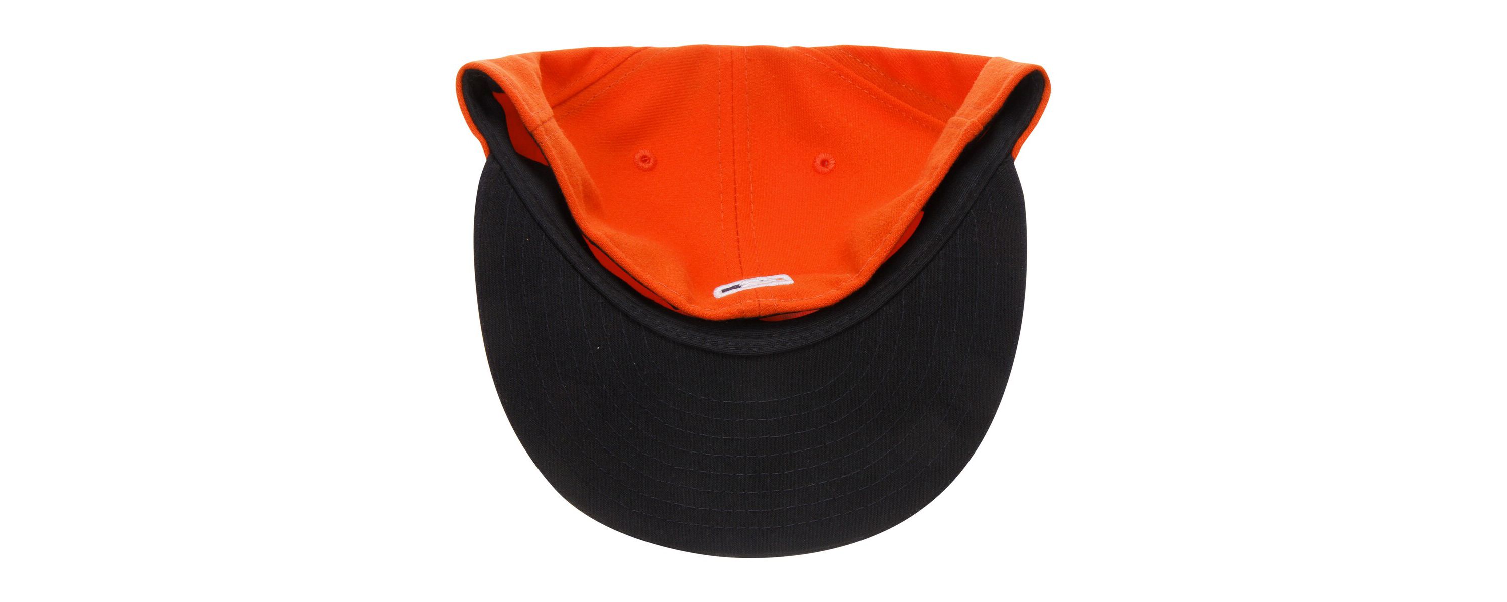 MLB Orange/Navy Houston Astros Alternate Authentic Collection On-Field 59FIFTY Fitted Hat