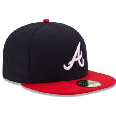 MLB Navy/Red Atlanta Braves Home Authentic Collection On-Field 59FIFTY Fitted Hat