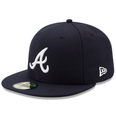 New Era Men's MLB Atlanta Braves Road Authentic Collection On-Field 59FIFTY Fitted Hat
