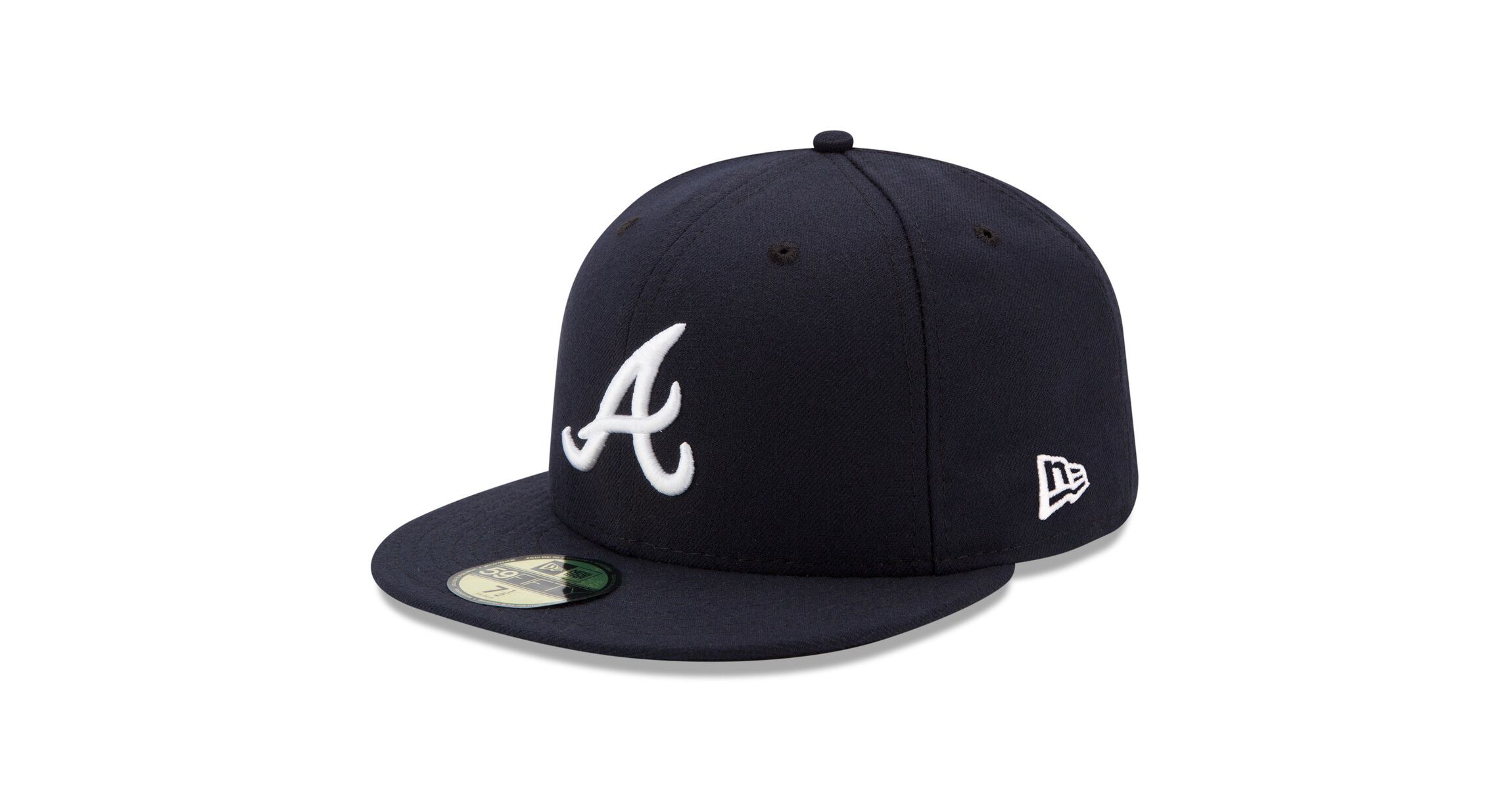 MLB Atlanta Braves Road Authentic Collection On-Field 59FIFTY Fitted Hat