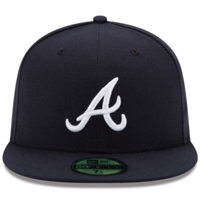 MLB Atlanta Braves Road Authentic Collection On-Field 59FIFTY Fitted Hat