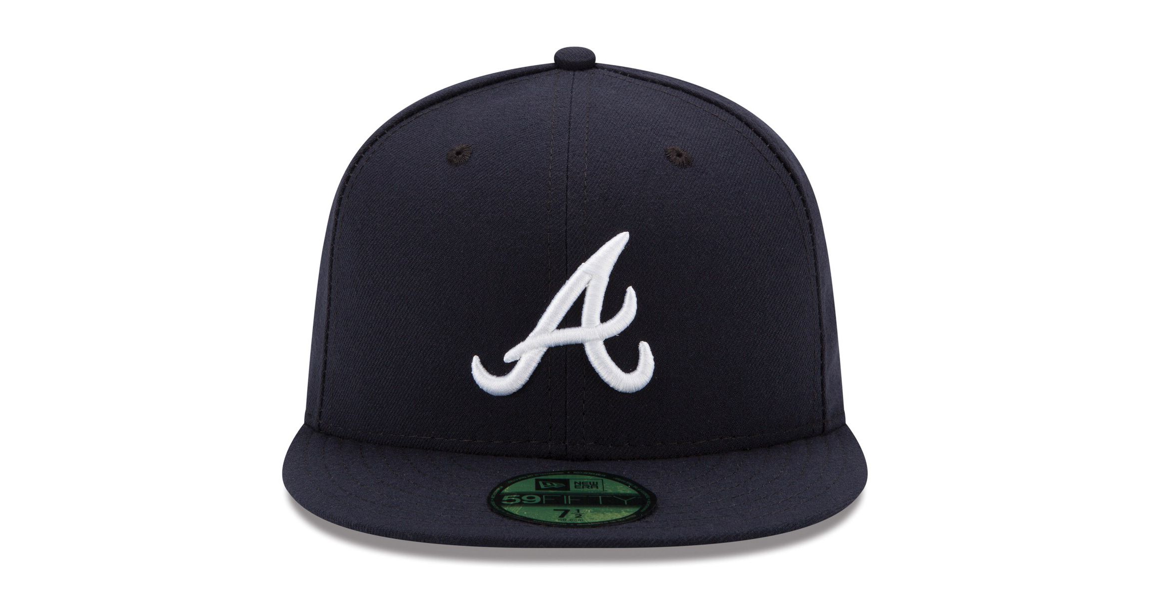 MLB Atlanta Braves Road Authentic Collection On-Field 59FIFTY Fitted Hat
