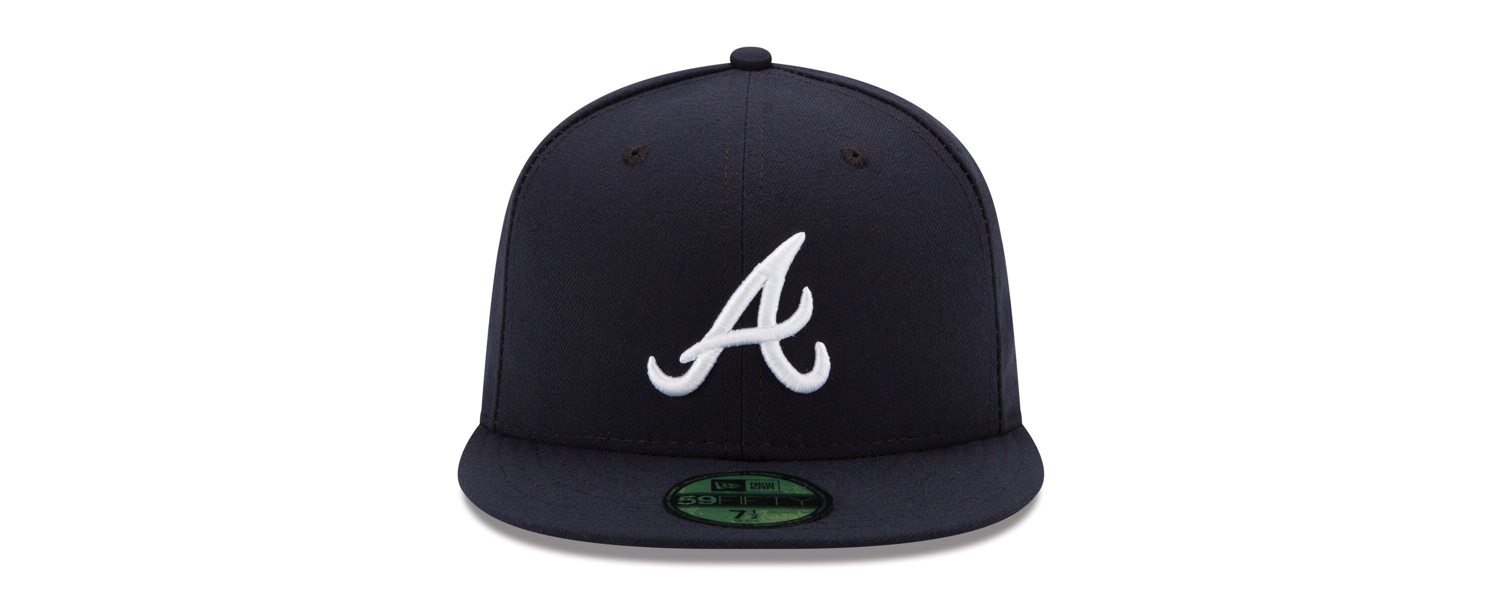 MLB Atlanta Braves Road Authentic Collection On-Field 59FIFTY Fitted Hat