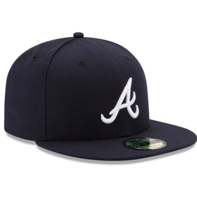 MLB Atlanta Braves Road Authentic Collection On-Field 59FIFTY Fitted Hat