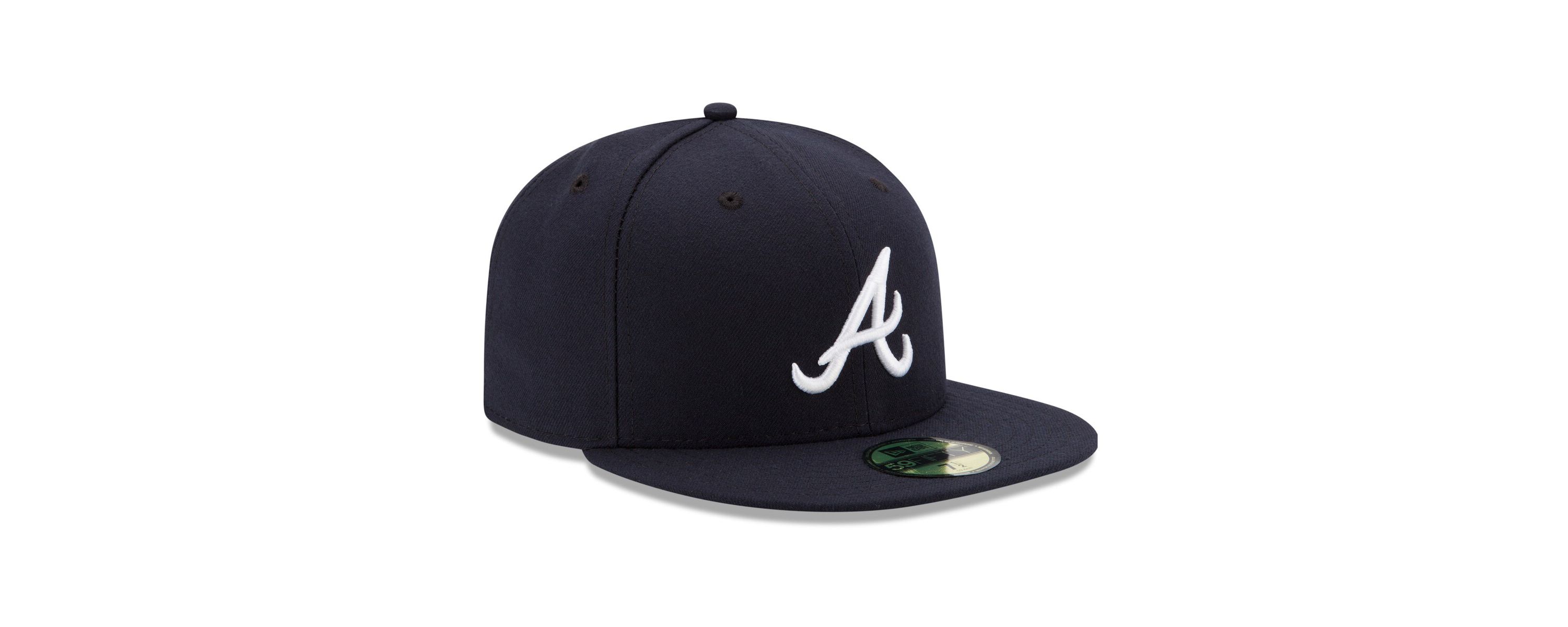 MLB Atlanta Braves Road Authentic Collection On-Field 59FIFTY Fitted Hat