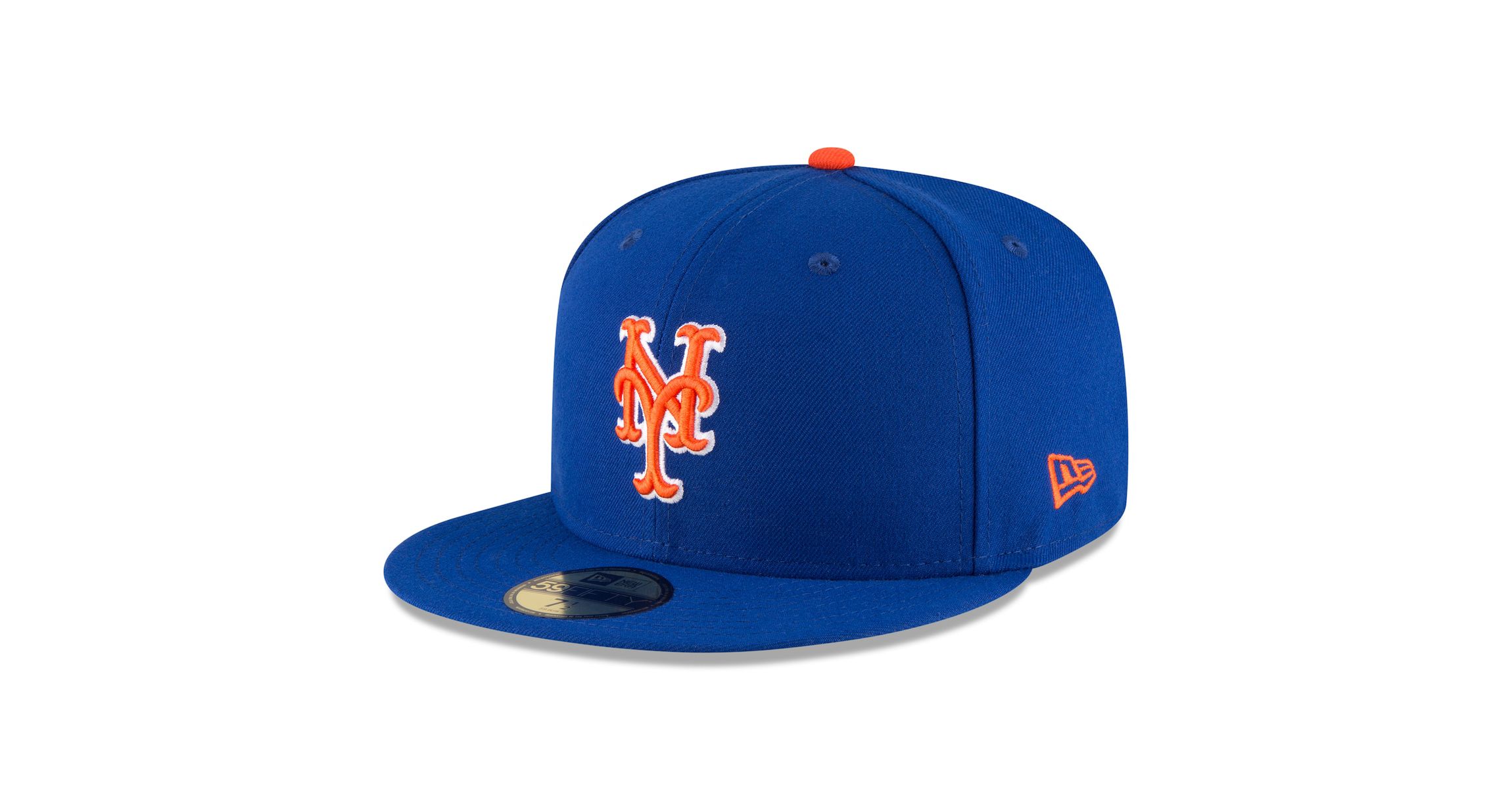 MLB Royal/Orange New York Mets Authentic Collection On Field 59FIFTY Fitted Hat