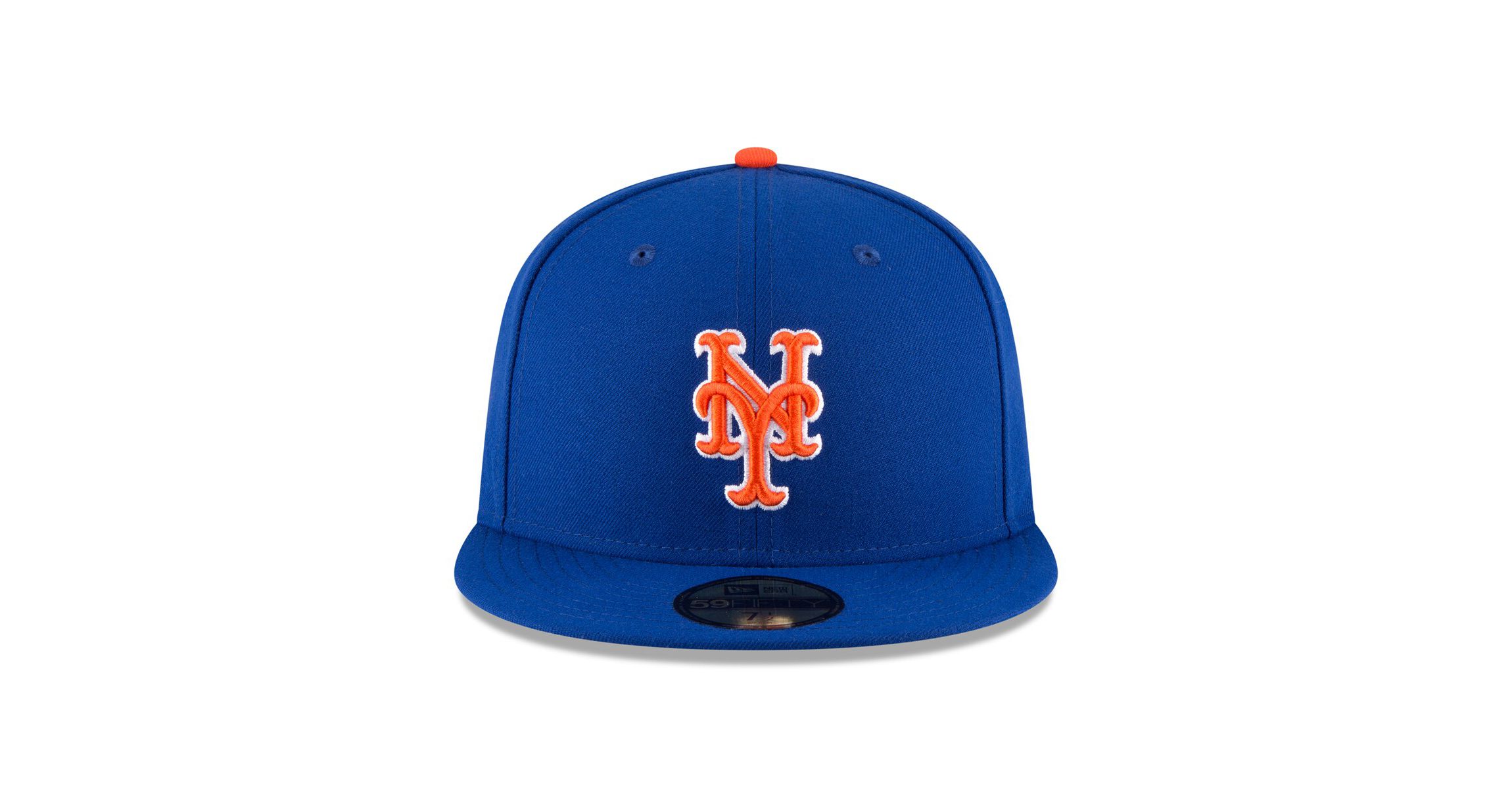 MLB Royal/Orange New York Mets Authentic Collection On Field 59FIFTY Fitted Hat