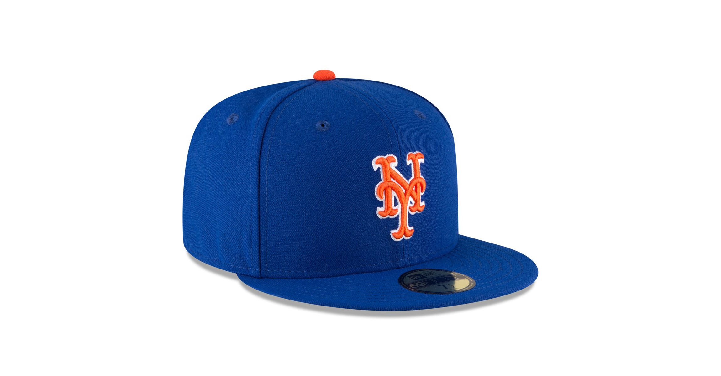 MLB Royal/Orange New York Mets Authentic Collection On Field 59FIFTY Fitted Hat