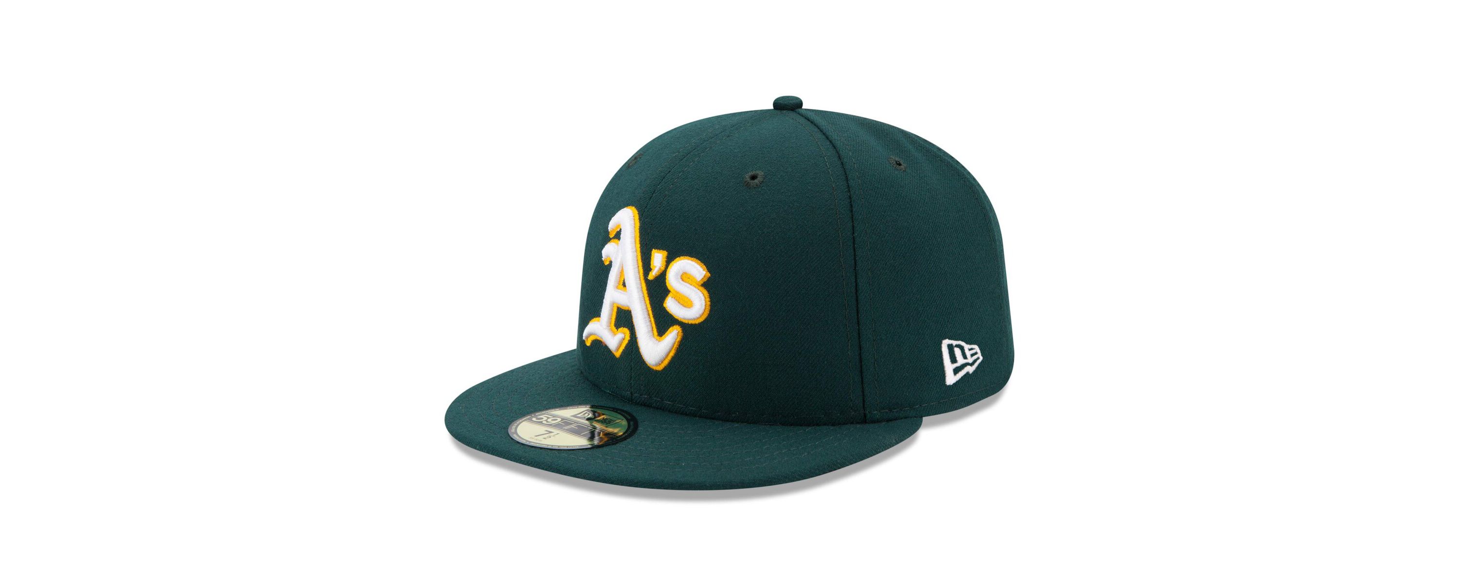 Oakland Athletics MLB Athletics Road Authentic Collection On Field 59FIFTY Performance Fitted Hat