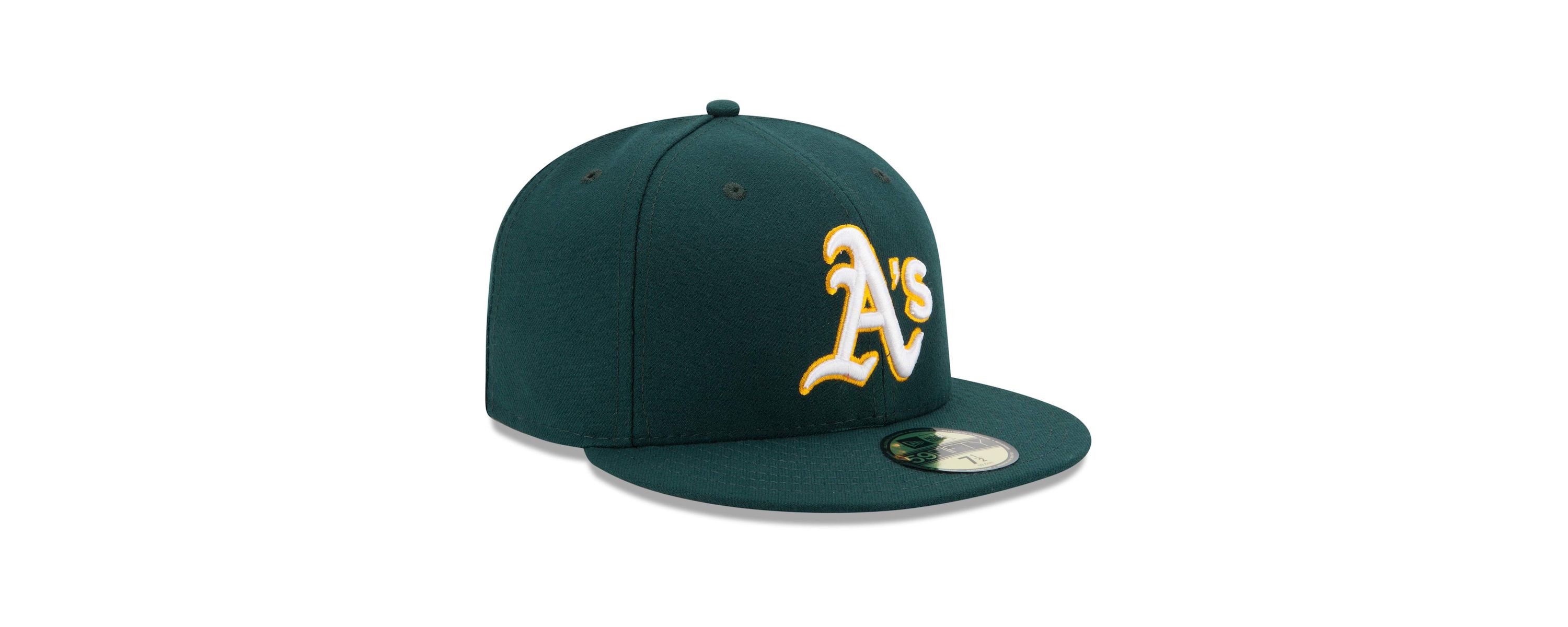 Oakland Athletics MLB Athletics Road Authentic Collection On Field 59FIFTY Performance Fitted Hat