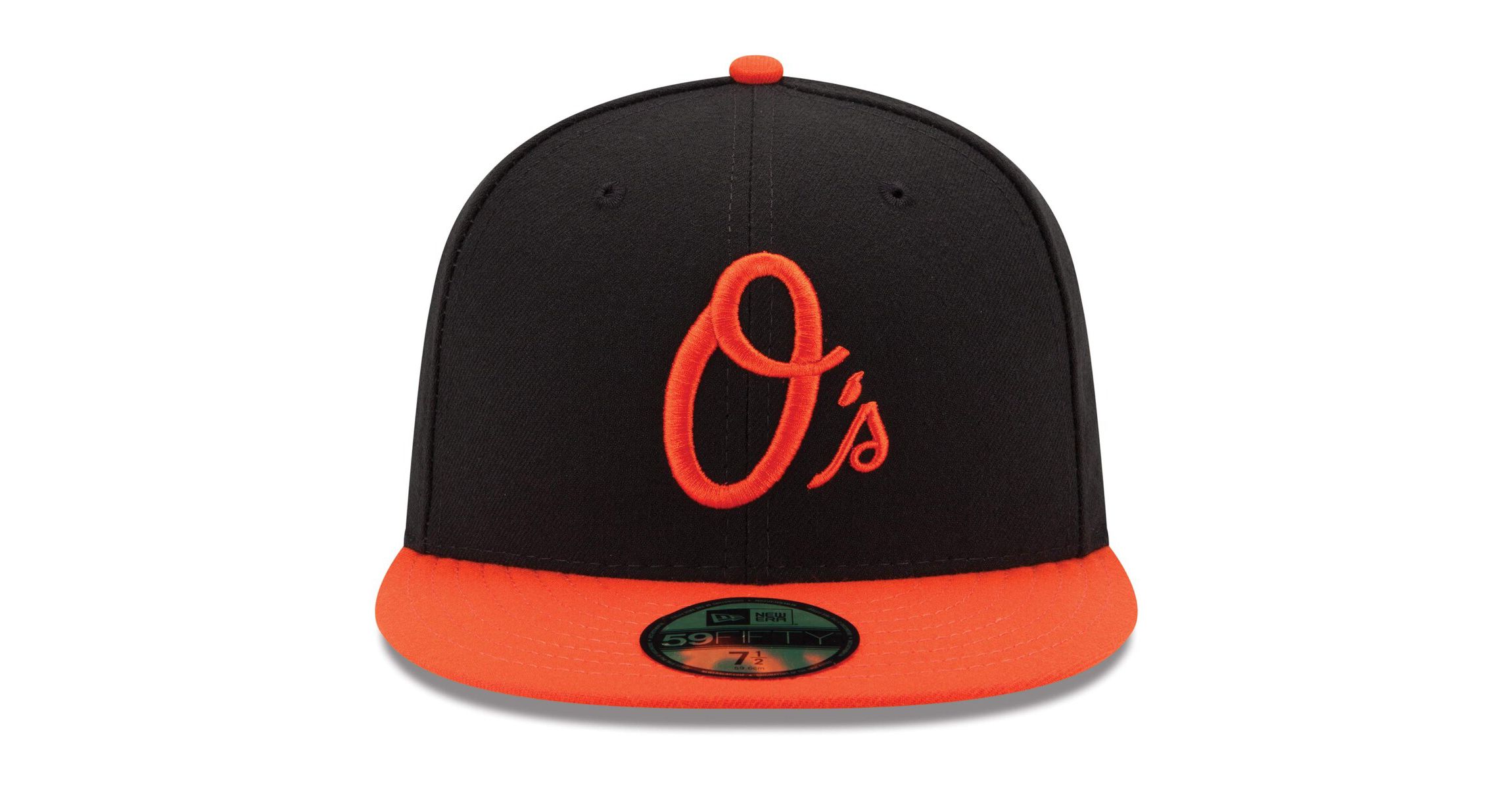 MLB Black/Orange Baltimore Orioles Alternate Authentic Collection On Field 59FIFTY Performance Fitted Hat