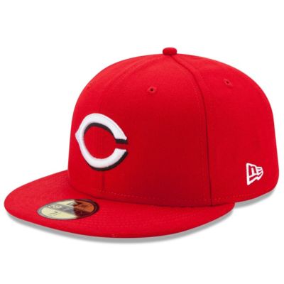 New Era Men's MLB Cincinnati Reds Home Authentic Collection On-Field 59FIFTY Fitted Hat