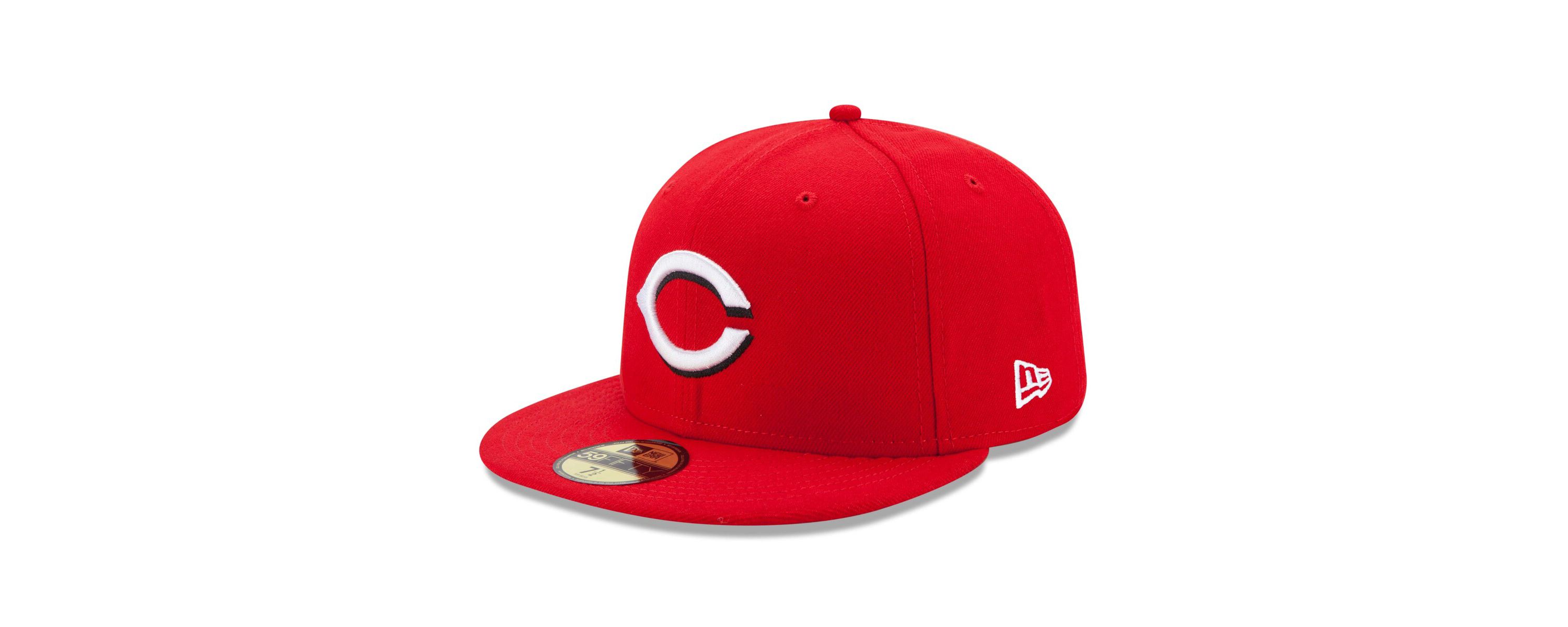 MLB Cincinnati Reds Home Authentic Collection On-Field 59FIFTY Fitted Hat