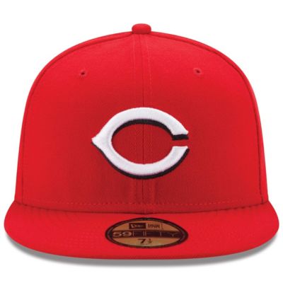 MLB Cincinnati Reds Home Authentic Collection On-Field 59FIFTY Fitted Hat