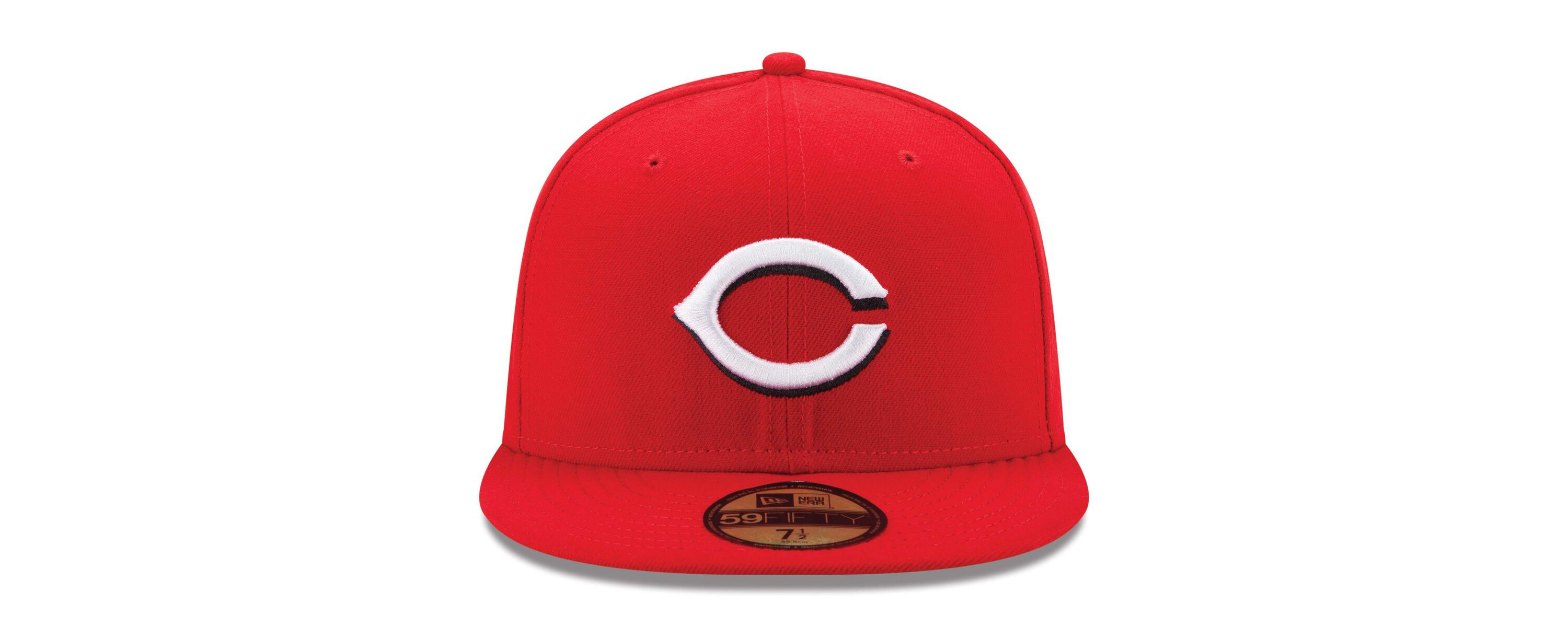 MLB Cincinnati Reds Home Authentic Collection On-Field 59FIFTY Fitted Hat