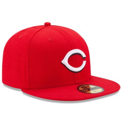 MLB Cincinnati Reds Home Authentic Collection On-Field 59FIFTY Fitted Hat