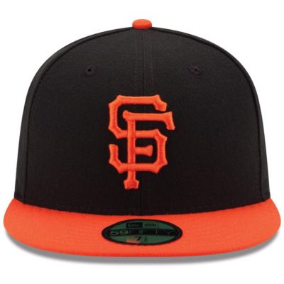 MLB Black/Orange San Francisco Giants Authentic Collection On-Field 59FIFTY Fitted Hat