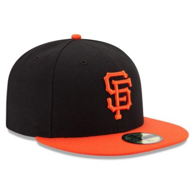 MLB Black/Orange San Francisco Giants Authentic Collection On-Field 59FIFTY Fitted Hat
